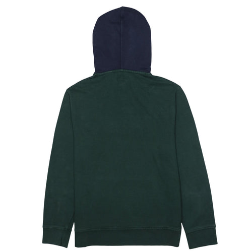 Levi’s Mens Green & Navy Pullover Hoodie S Logo Sweatshirt