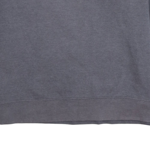 Champion Men's Grey Crew Neck Sweatshirt Size L Cotton Blend