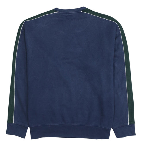 Levi's Men's Blue Crew Neck Logo Pullover Sweatshirt Size M