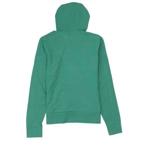 Nike Womens Green Pullover Hoodie Size 14/16 Cotton Sportswear