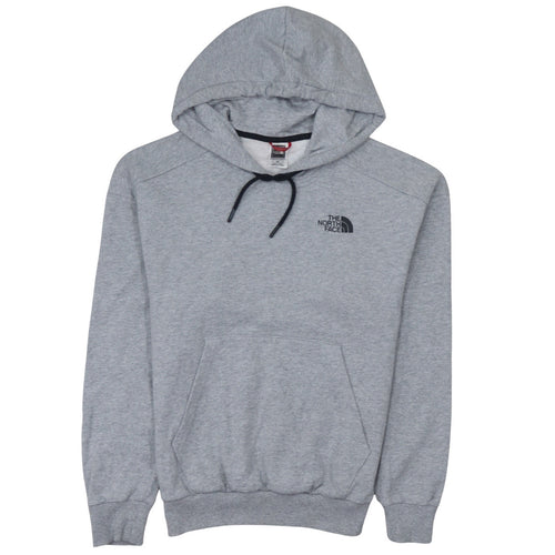 The North Face Womens Grey Pullover Hoodie Small Cotton Blend