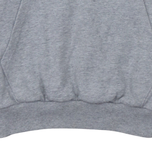 The North Face Womens Grey Pullover Hoodie Small Cotton Blend