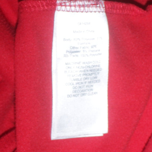 Ralph Lauren Men's Red Track Jacket Size S Athletic Fit Full Zip