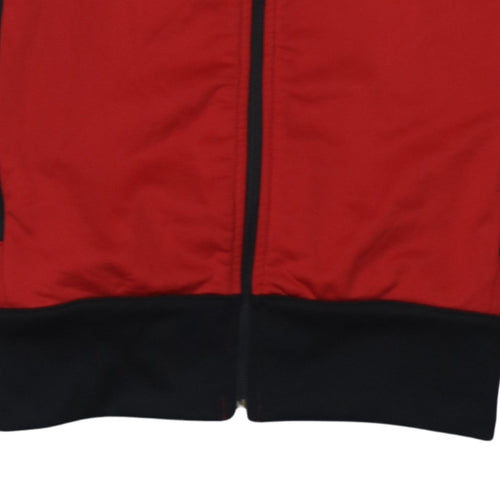 Ralph Lauren Men's Red Track Jacket Size S Athletic Fit Full Zip