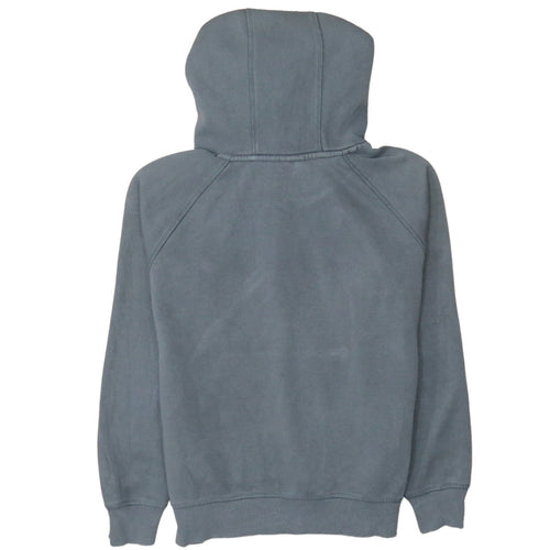 Adidas Originals Womens Grey Pullover Hoodie M Logo Graphic Print