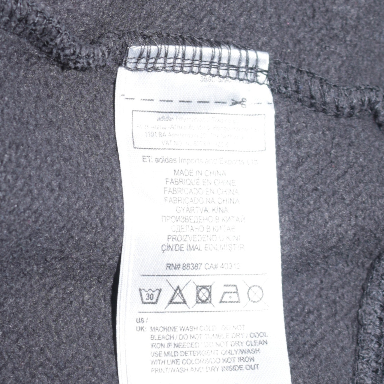 Adidas Originals Womens Grey Pullover Hoodie M Logo Graphic Print