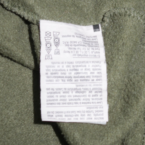 Champion Men's Green Crew Neck Fleece Sweatshirt Size S Regular Fit