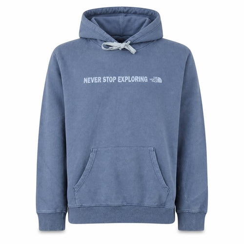 The North Face Men's Blue XL Pullover Hoodie Sweatshirt Outdoor Style
