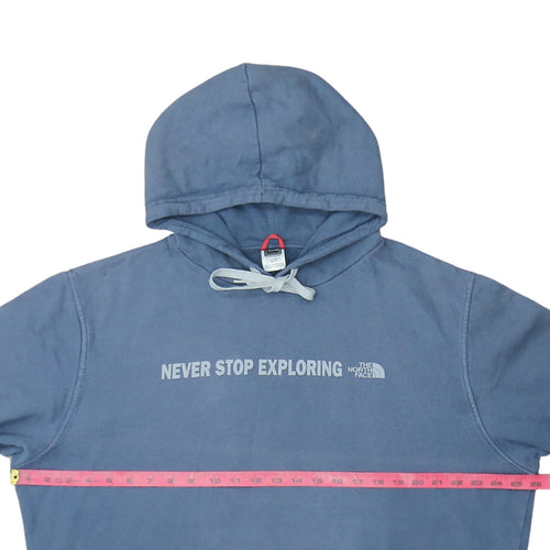 The North Face Men's Blue XL Pullover Hoodie Sweatshirt Outdoor Style