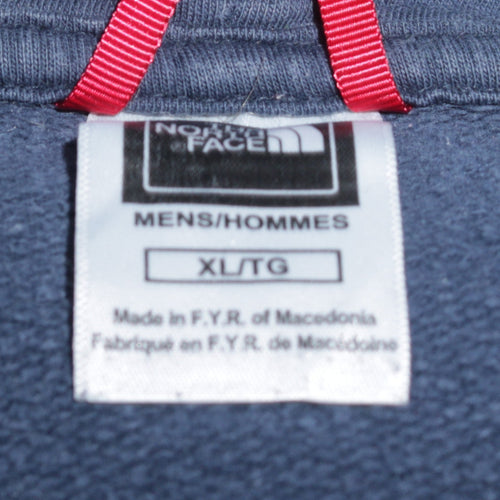 The North Face Men's Blue XL Pullover Hoodie Sweatshirt Outdoor Style