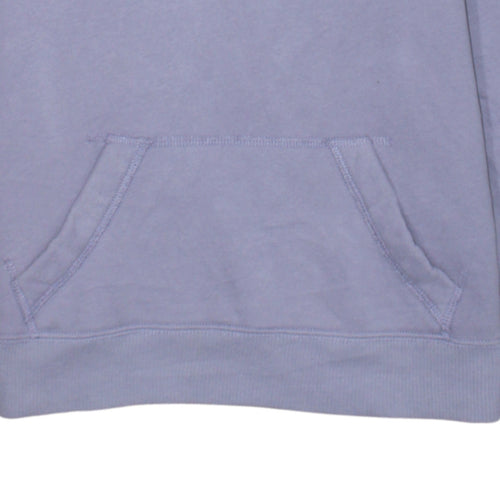Hollister Women’s Lilac Pullover Hoodie XS Cotton Blend Butterfly Logo
