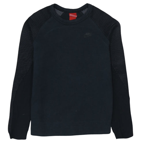 Nike Men's Black Long Sleeve Crew Neck Pullover Sweatshirt S