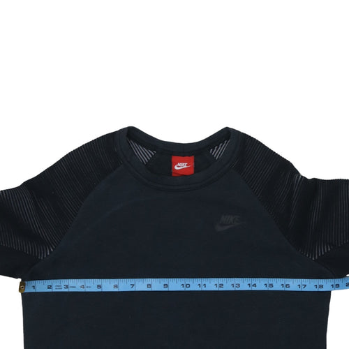 Nike Men's Black Long Sleeve Crew Neck Pullover Sweatshirt S