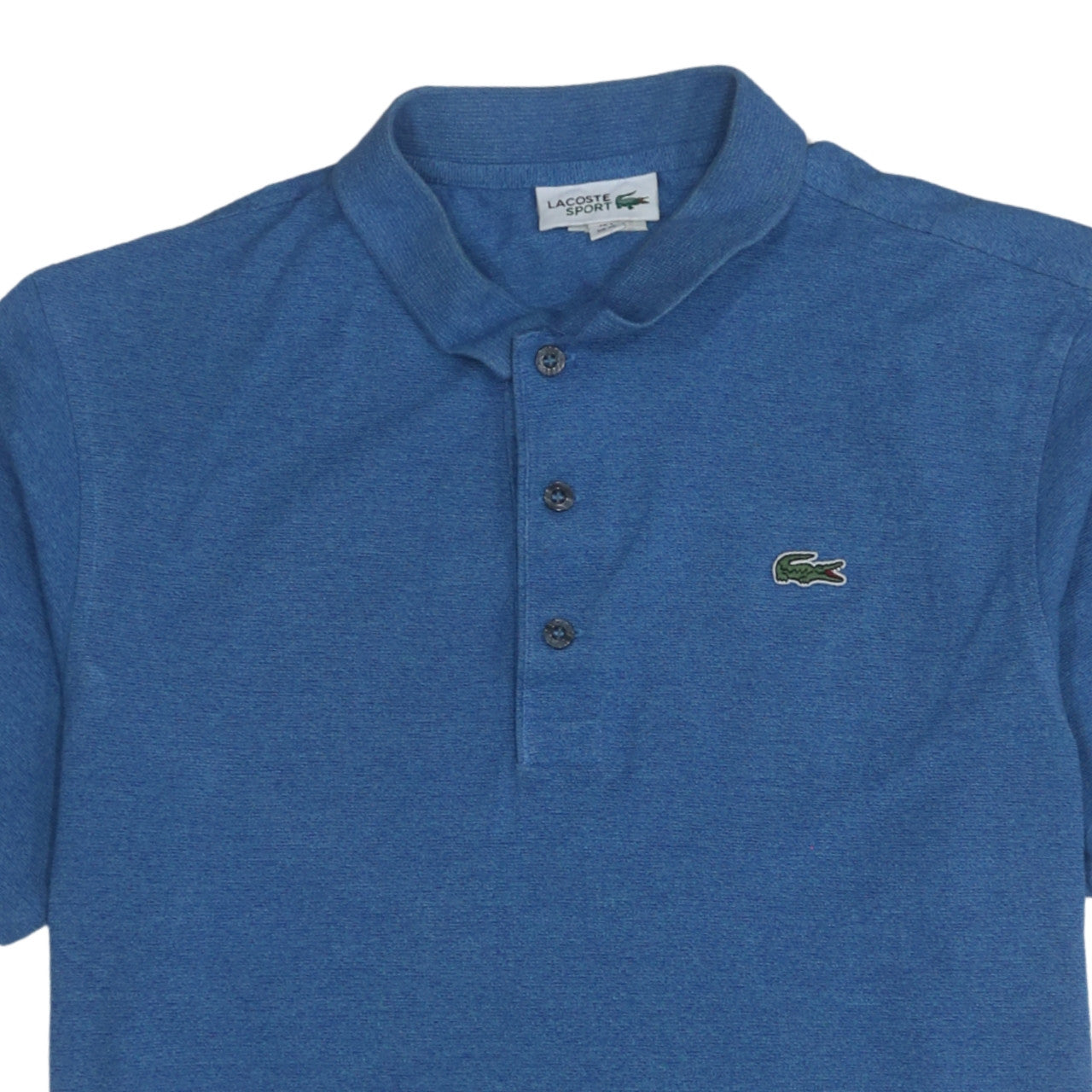 Lacoste Sport Men's Blue Cotton Polo Shirt XL Regular Fit