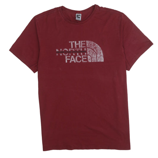 The North Face Men's Red XL Graphic Logo Cotton T-Shirt