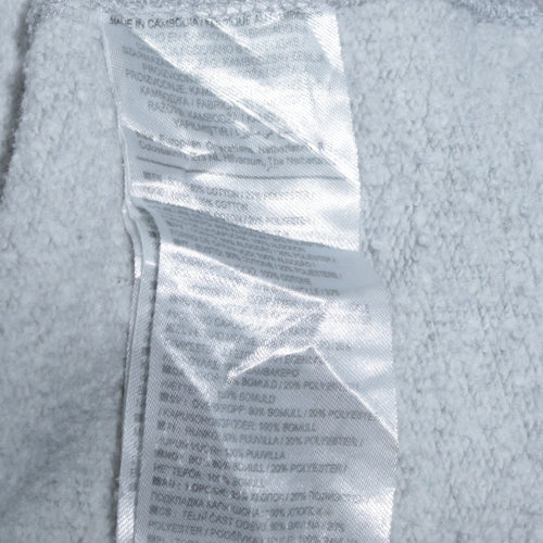 Nike Air Mens Grey Hoodie Medium Pullover Logo Sweatshirt