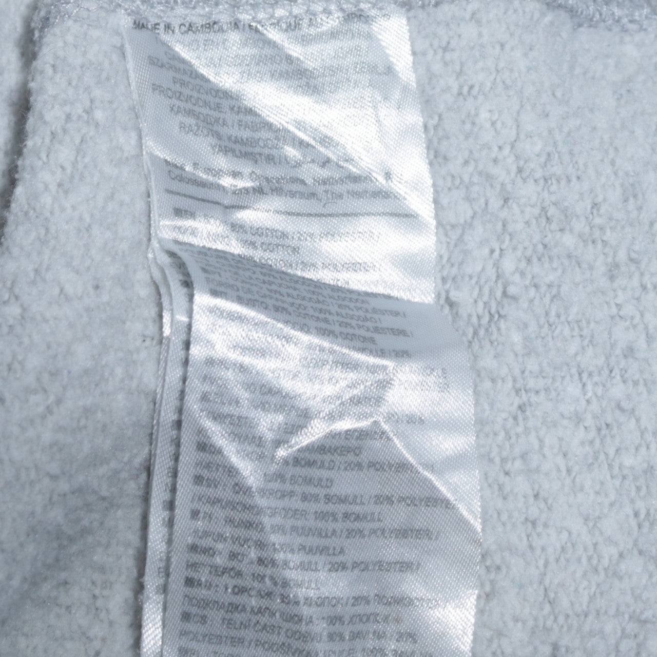 Nike Air Mens Grey Hoodie Medium Pullover Logo Sweatshirt