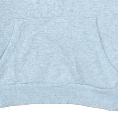 Puma Women's Grey Pullover Hoodie Size 18 Cotton Blend Logo Sportswear