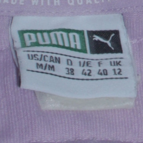 Puma Womens Lilac Crew Neck Pullover Sweatshirt Size 12