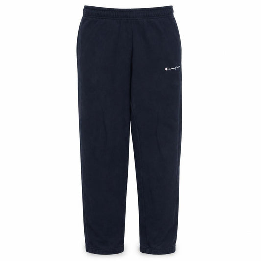Front view of Champion Men's Blue Small Fleece Sweatpants Activewear Trousers