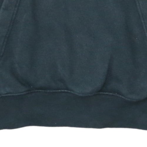 Nike Men’s Black XS Pullover Hoodie with Red Logo - Sports Fleece