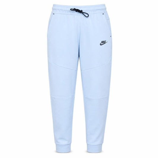 Front view of Nike boys’ blue xl jogger trousers fleece activewear sweatpants