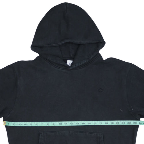 adidas Men Black Pullover Hoodie Medium Fleece Sportswear