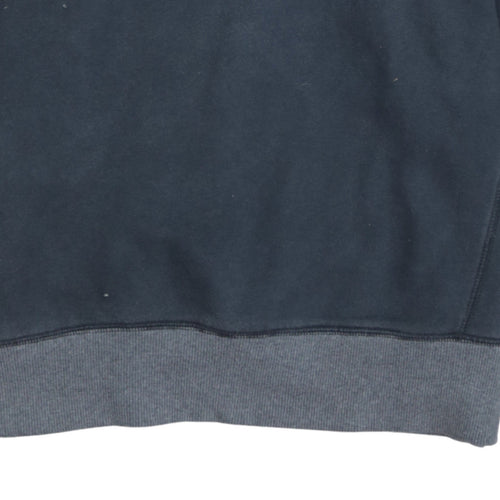 Nike Men's Blue Crew Neck Pullover Sweatshirt Size M Regular Fit