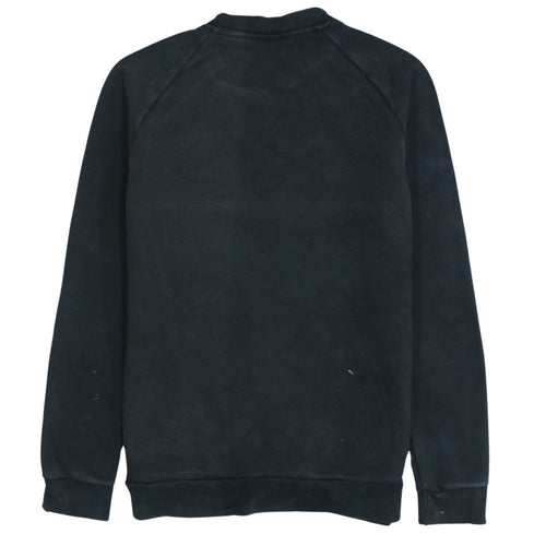 Adidas Men's Black Crew Neck Logo Sweatshirt Size S