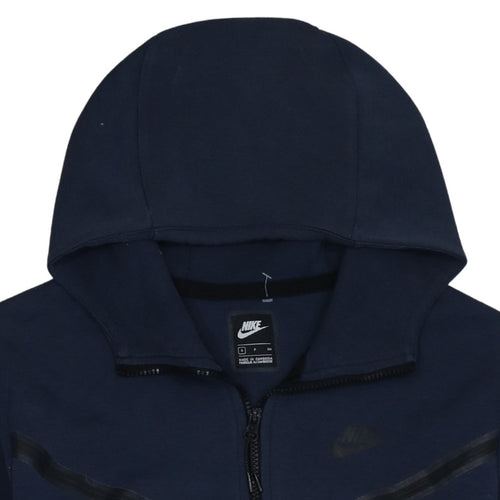 Nike Men's Blue Full Zip Hoodie Size S Lightweight Sportswear