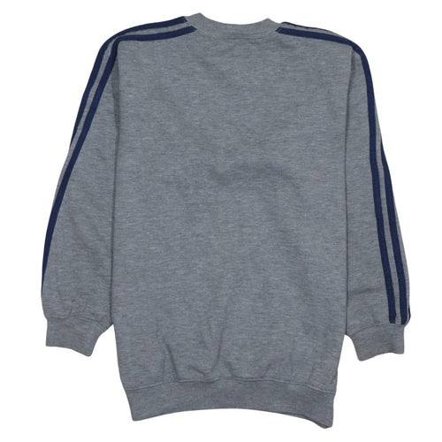 Adidas Teens Grey 164 Crew Neck Pullover Sweatshirt