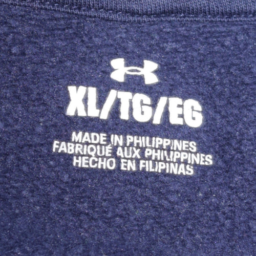 Under Armour Men's Blue XL Pullover Hoodie Fleece Sweatshirt