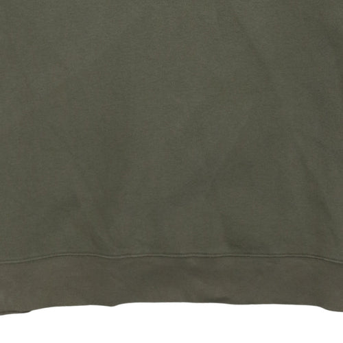 Columbia Mens Green 2XL 1/4 Zip Fleece Sweatshirt Outdoor Hiking