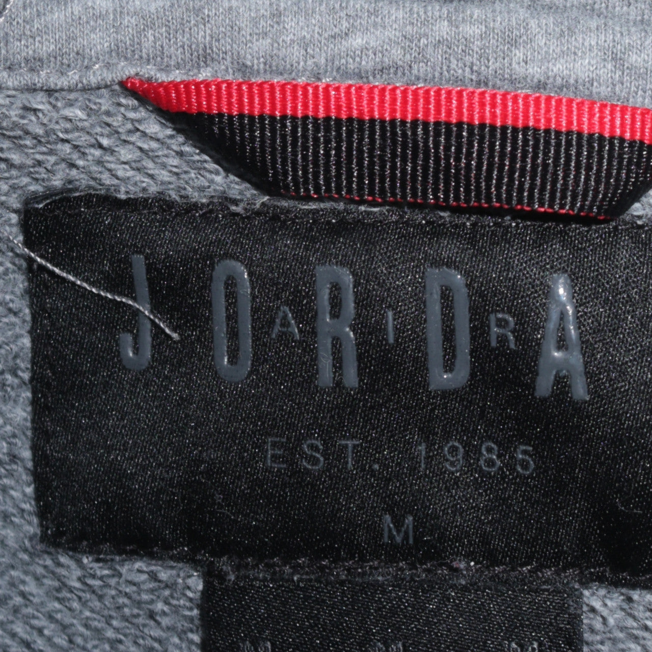 Jordan Men's Grey Full Zip Hoodie Size M Sportswear Fleece