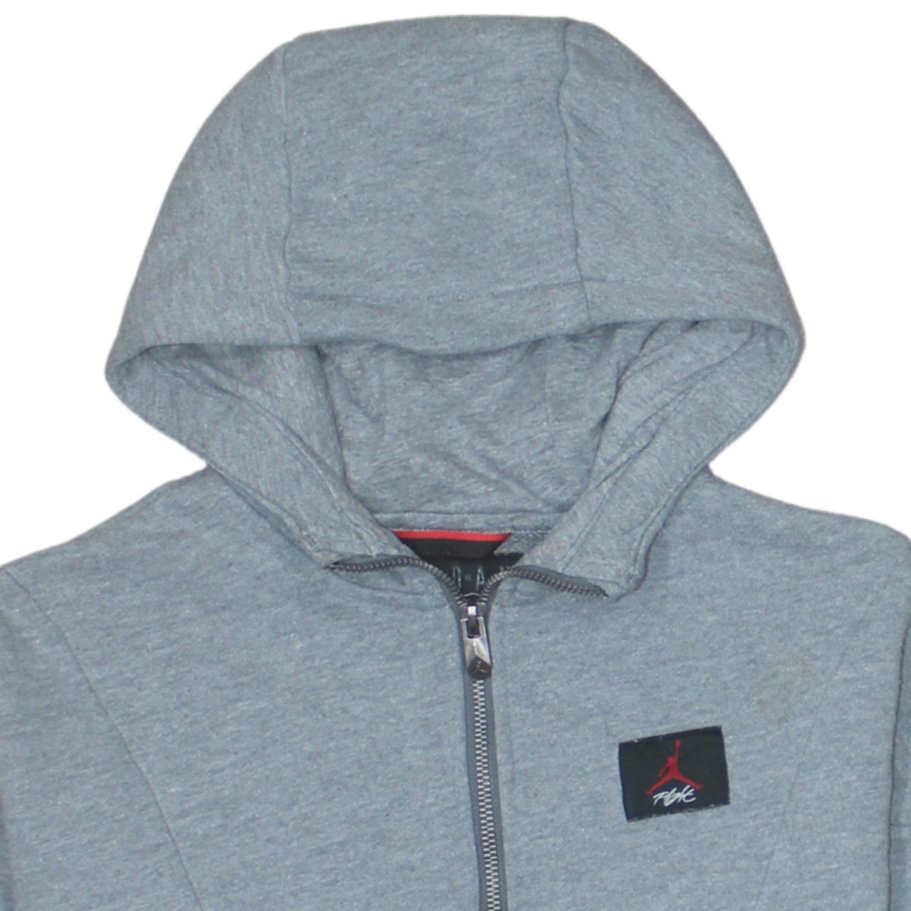 Jordan Men's Grey Full Zip Hoodie Size M Sportswear Fleece