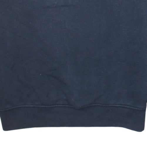 Champion Men's Black Small Crew Neck Pullover Sweatshirt