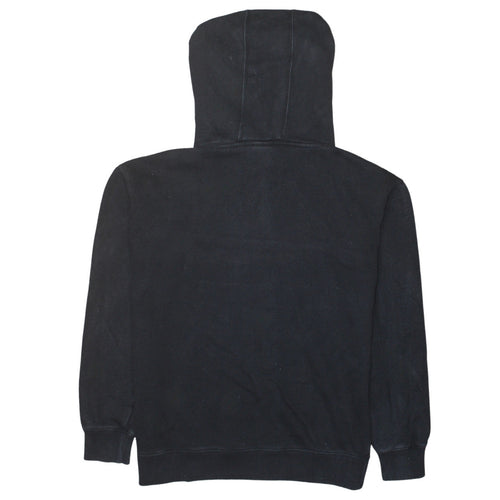 Champion Men's Black Medium Pullover Hoodie with Embroidered Logo