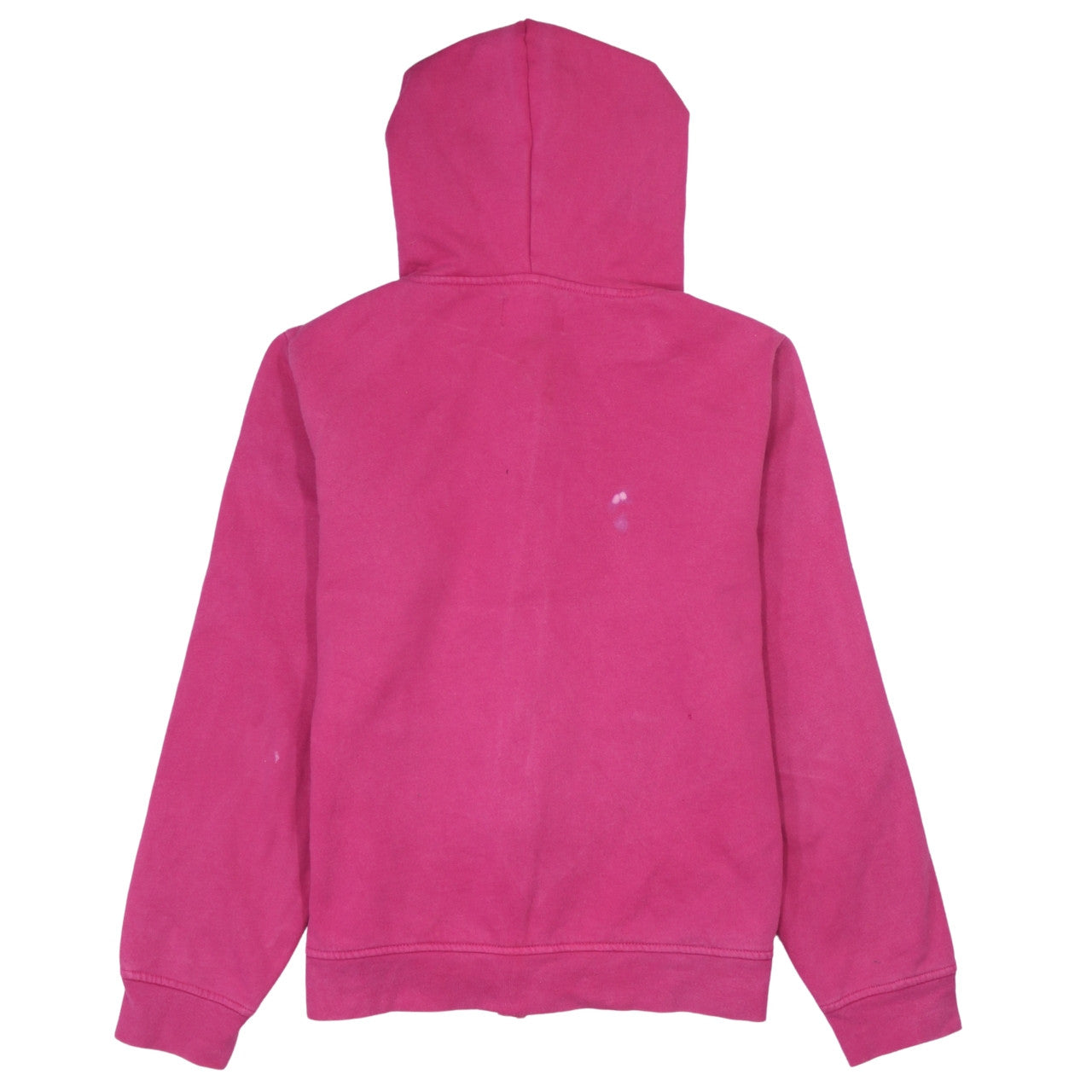 Champion Women Pink Full Zip Hoodie Cotton Blend Size L