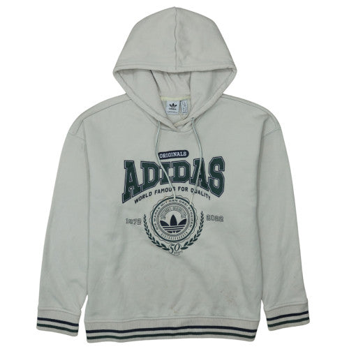 Adidas Originals Womens Beige Hoodie UK 14 Pullover 50 Years Edition
