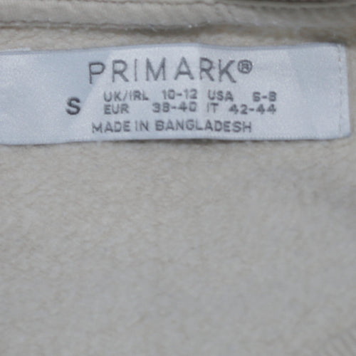 Primark Womens Beige Graphic Print Sweatshirt Size S Gustav Klimt Art