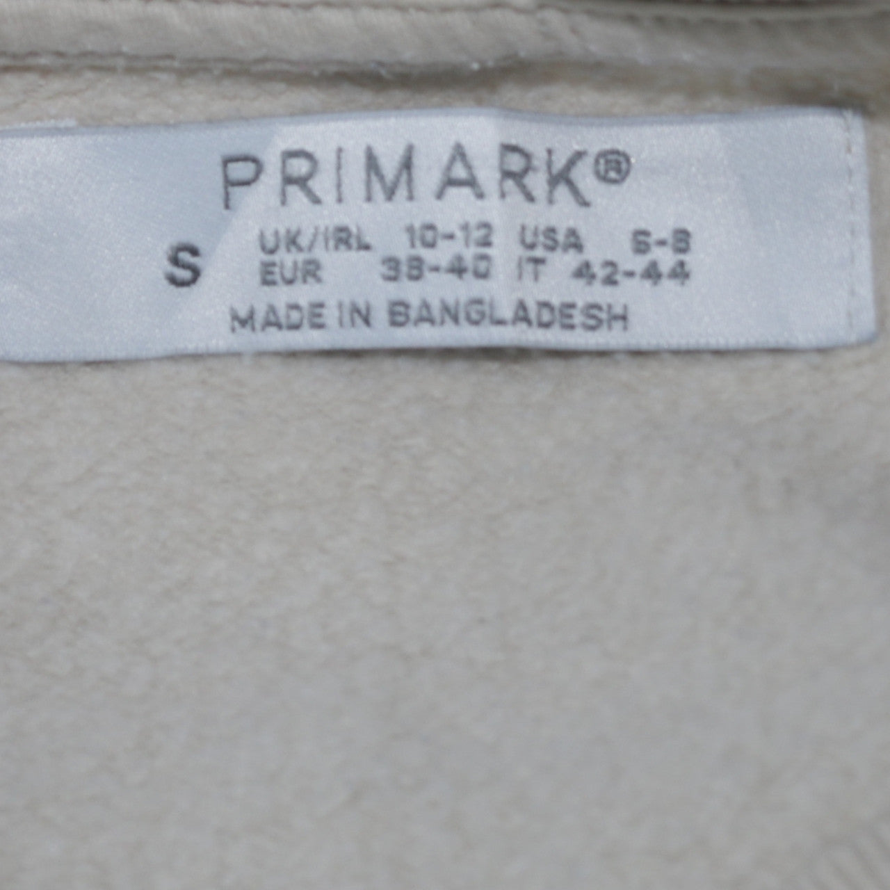 Primark Womens Beige Graphic Print Sweatshirt Size S Gustav Klimt Art