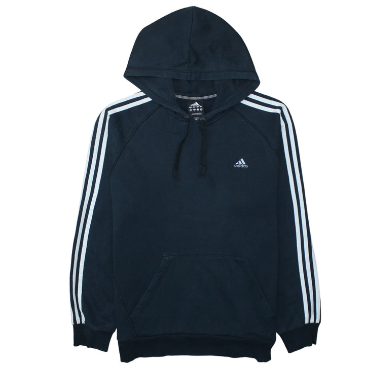 Adidas Men's Blue Pullover Hoodie Size L Sports Fleece