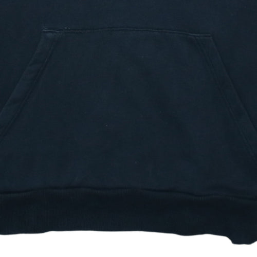 Adidas Men's Blue Pullover Hoodie Size L Sports Fleece