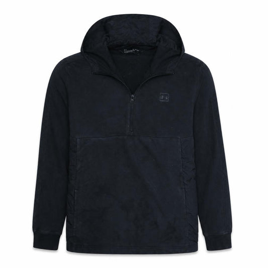 Under Armour Men's Black XL Hooded 1/2 Zip Windbreaker Jacket