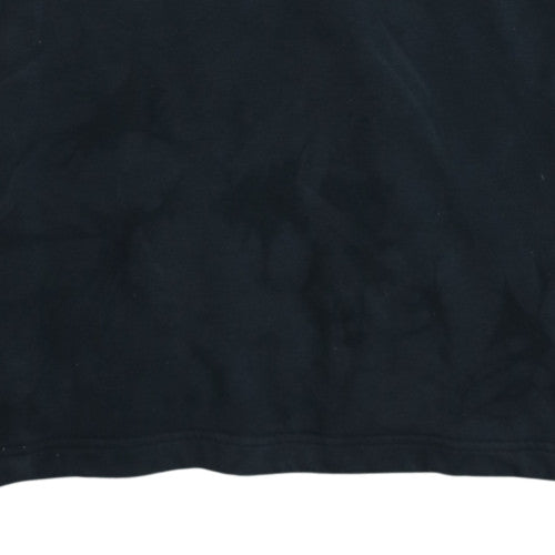 Under Armour Men's Black XL Hooded 1/2 Zip Windbreaker Jacket