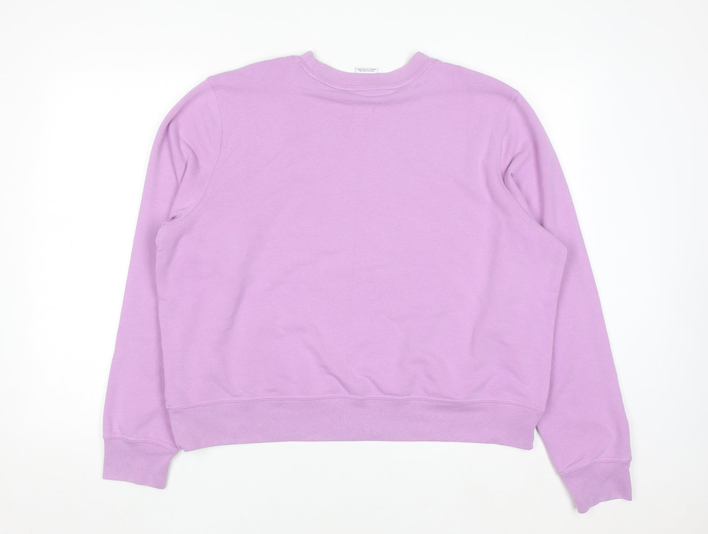 Nike Women’s Purple Crew Neck Dri-Fit Sweatshirt XL Relaxed Fit