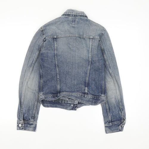 Miss Sixty Women’s Blue Denim Button Jacket Size S Casual