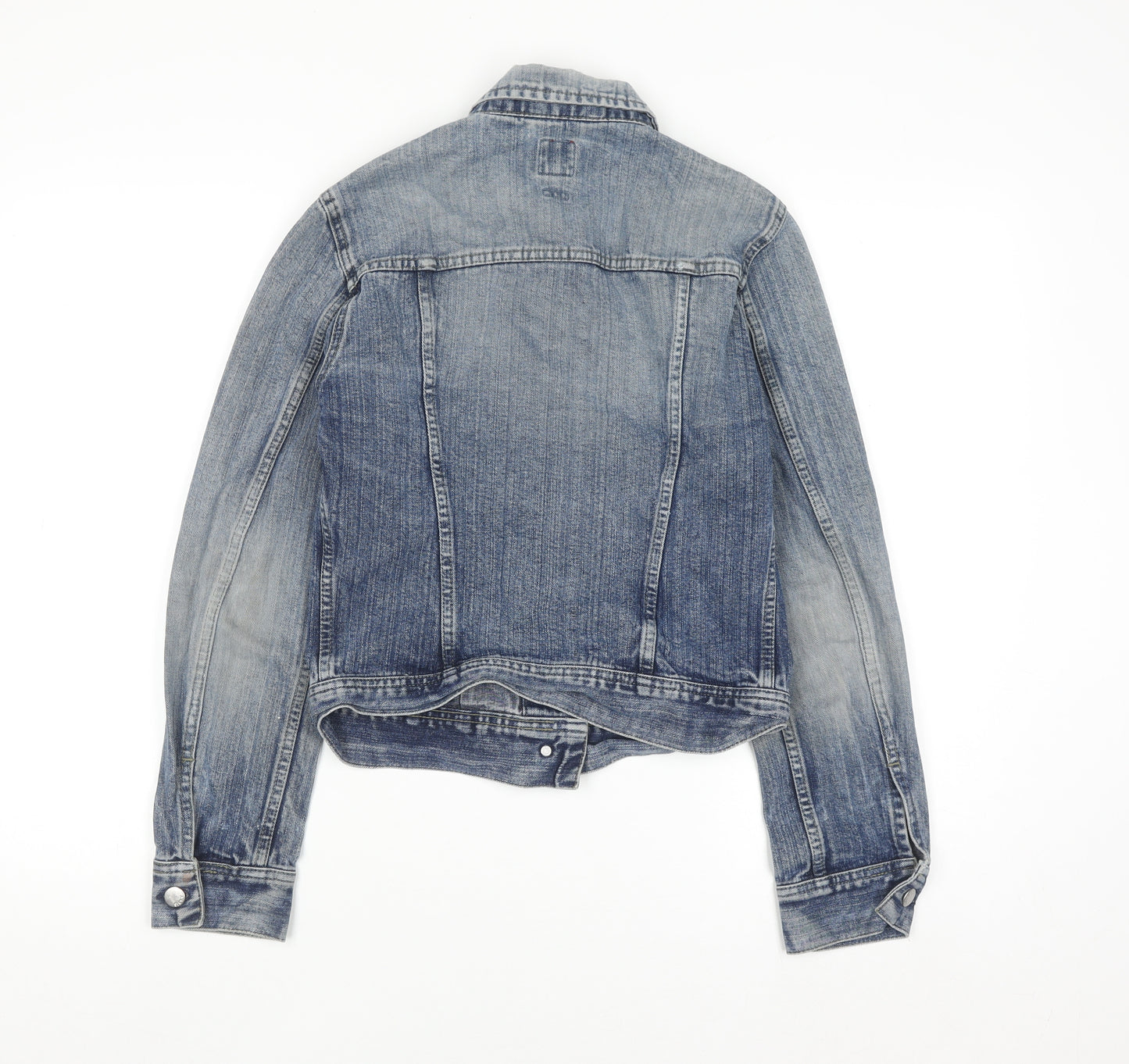 Miss Sixty Women’s Blue Denim Button Jacket Size S Casual