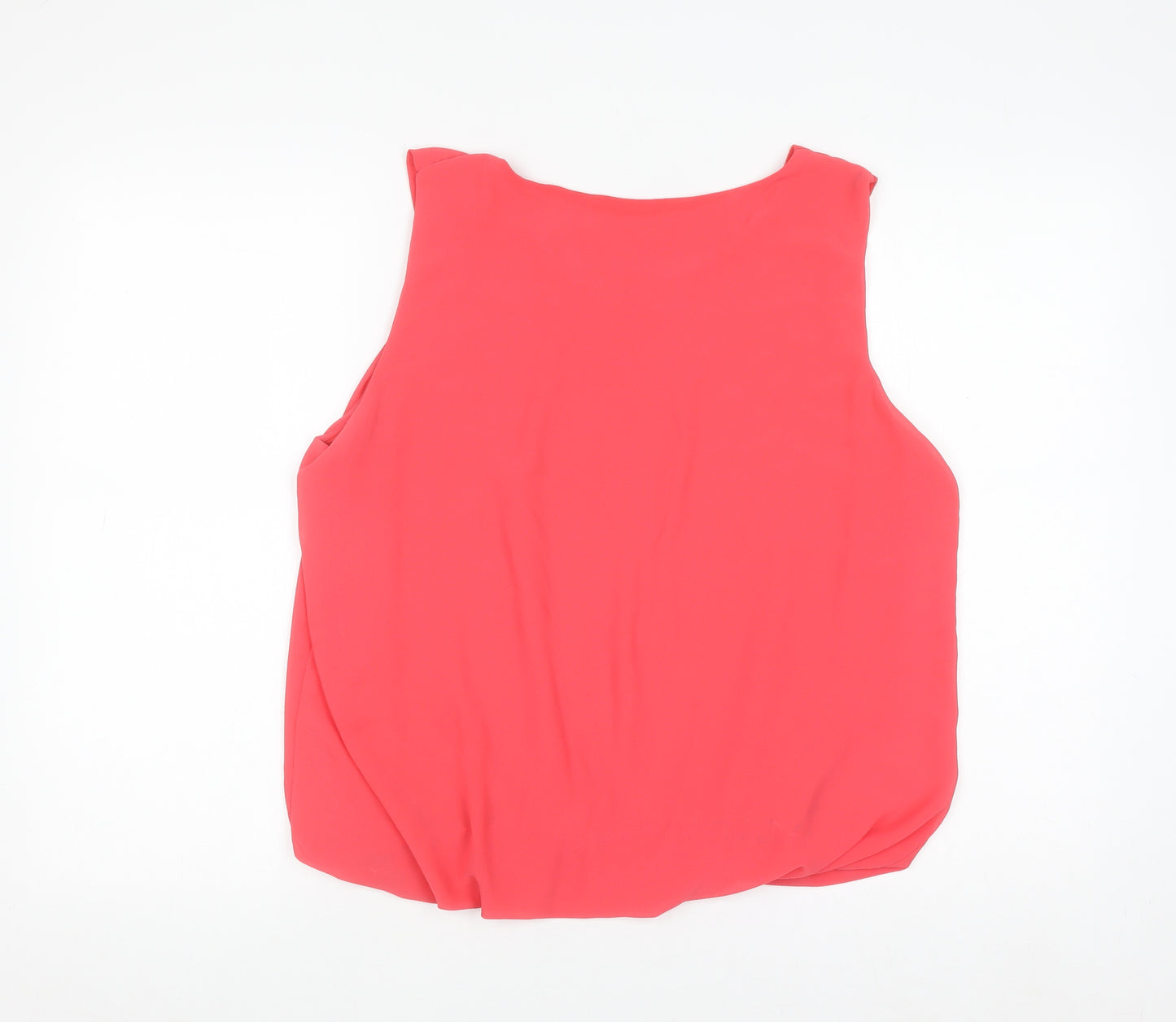 Quiz Women’s Pink Sleeveless Chiffon Blouse M