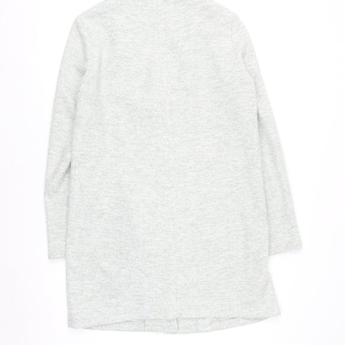 Vero Moda Women's Grey Longline Open Cardigan M